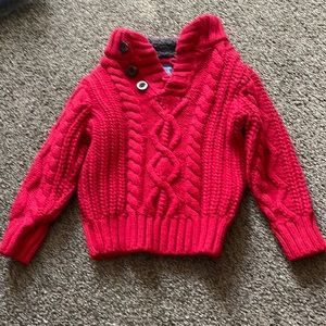 Babygap red sweater